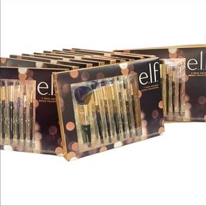 (NIB) ELF 7 PIECE MAKEUP BRUSH SET HOLIDAY COLLECTION